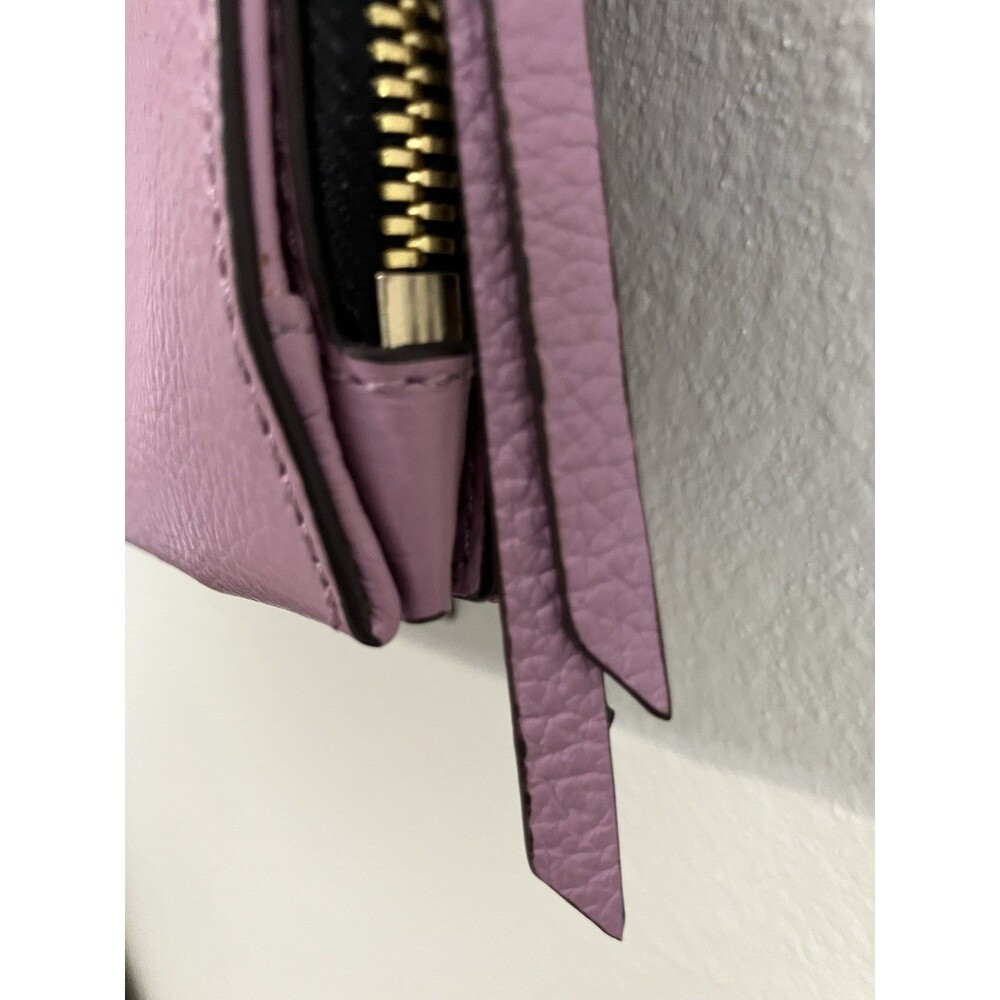 Oryany Genuine Leather Crossbody Bag Small Bright Lilac Purple Excellent - Picture 5 of 8